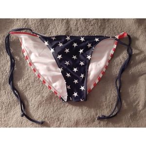 Stars and Stripes Scrunch Bikini Bottom